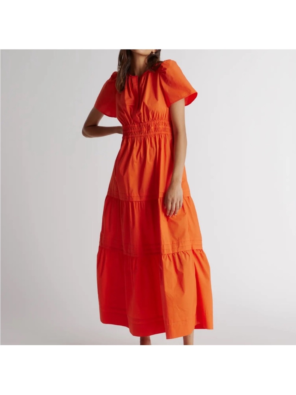 Quince Red Maxi Dress - Picture 2 of 8